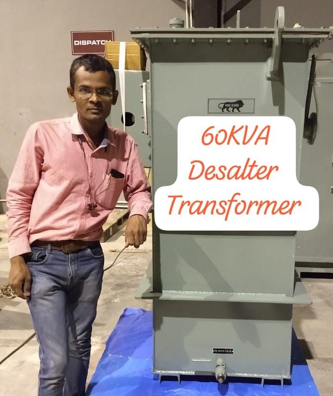 60 kVA Desalter Transformer — Ready for Dispatch
